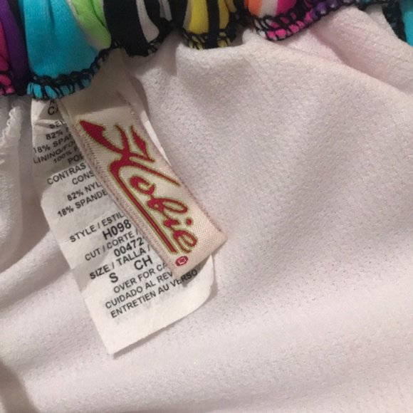 BUNDLE 2 ITEMS FOR $10 Hobie Multi Color Bandeau Bikini Size Small - Picture 5 of 5